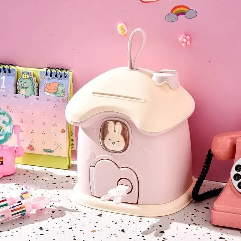 Mushroom Money Banking Toy, Kid Money Saving Box, Banks Coin Box With Lock Key, Multipurpose Treasure Chest Box, Children Lockable Coin Box, Paper Note And Coin Saving Box Mushroom Money Banking Toy, Kid Money Saving Box, Banks Coin Box With Lock Key, Multipurpose Treasure Chest Box, Children Lockable Coin Box, Paper Note And Coin Saving Box